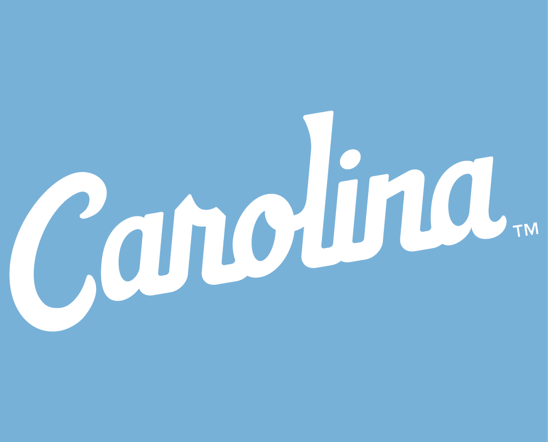 North Carolina Tar Heels 2015-Pres Wordmark Logo v3 diy fabric transfer